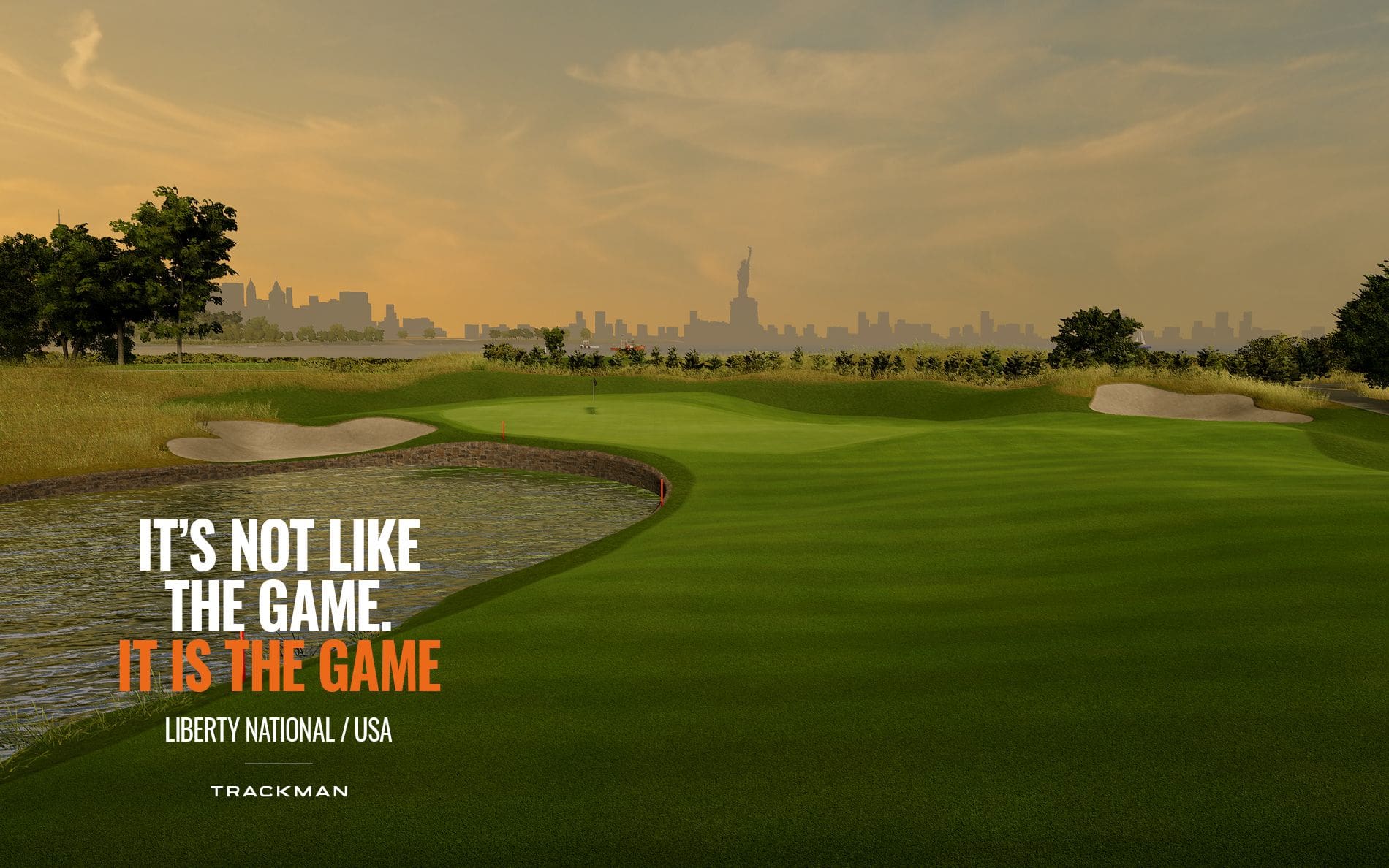 Trackman baner - virtual golf 2 