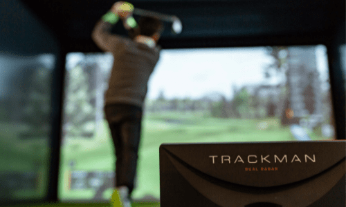 Pinetree indoor golf - trackman